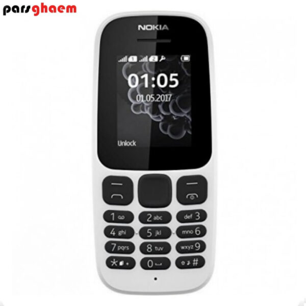 گوشی موبایل ساده نوکیا 105 2017 nokia