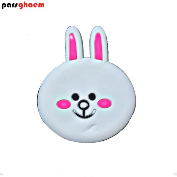 پاپ سوکت سیلیکنی طرح خرگوش