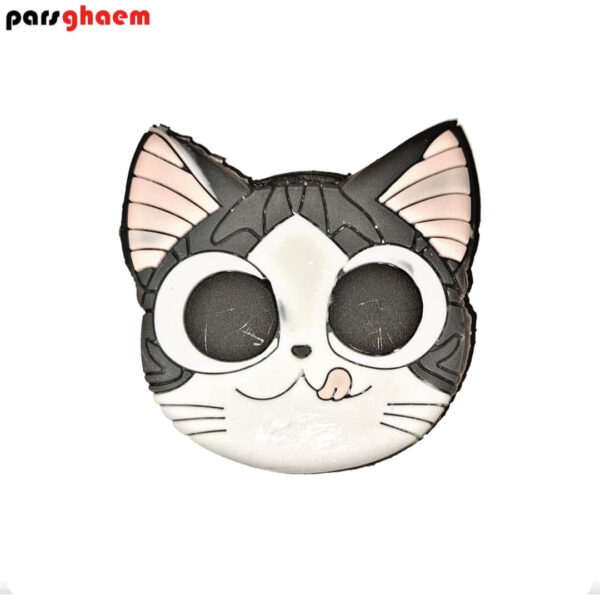 پاپ سوکت سیلیکنی طرح گربه