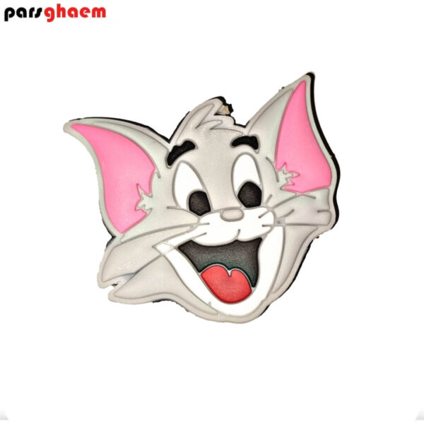 پاپ سوکت سیلیکنی طرح گربه ( تام )