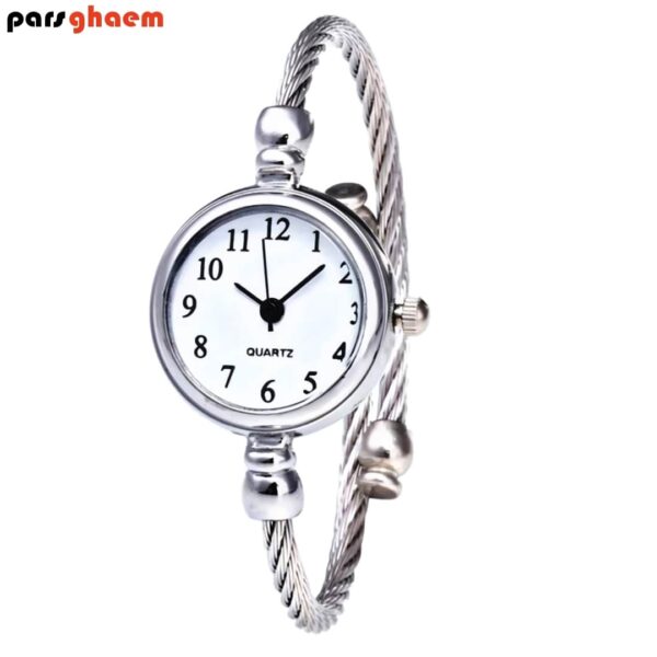 ساعت مچی زنانه Geneva طرح یونانی بند النگویی