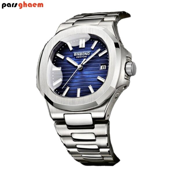 ساعت مچی مردانه BIN BAND نیو فیس ضد آب و شب نما