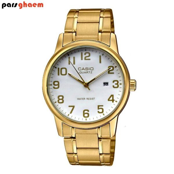 ساعت مچی مردانه کاسیو وینتیج مدلM224 D طلایی صفحه سفید