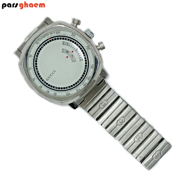 ساعت مچی مردانه و زنانه CUCCI (گوچی) نقره ای صفحه سفید