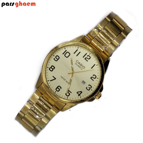 ساعت مچی مردانه Casio وینتیج تمام طلایی